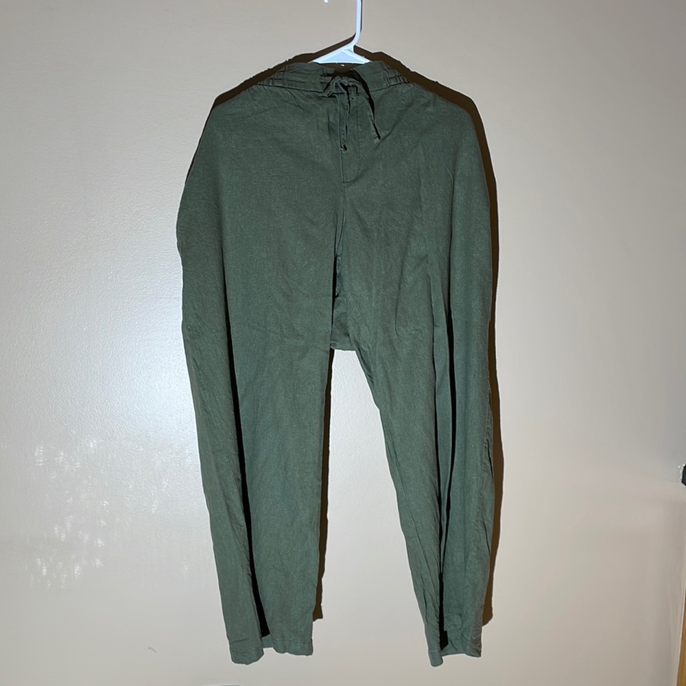 Womens Old Navy Linen Blend Pant Size XL